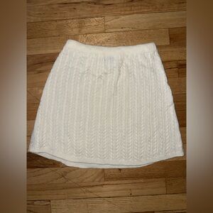 Kit + Sk Cream Cable Knit Sweater